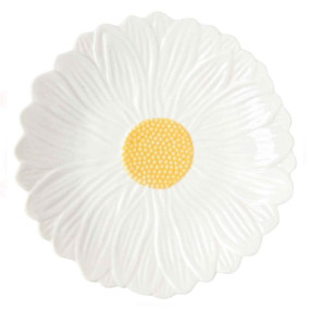 Prato Daisy Branco 21cm